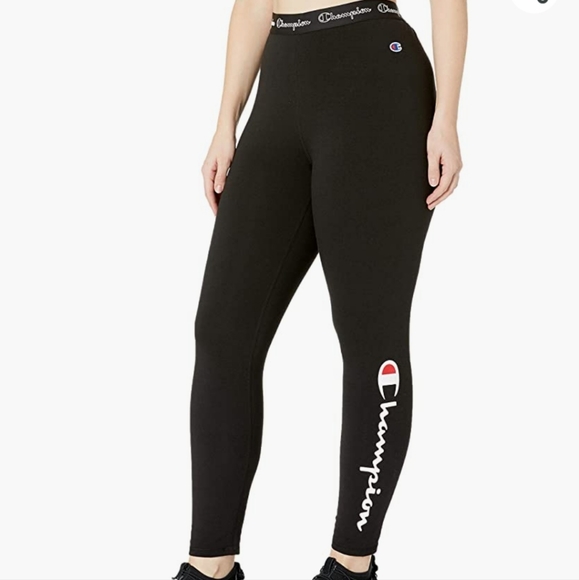 Champion Pants - Champions Women's Plus Athletic 7/8 Legging - 1XL
